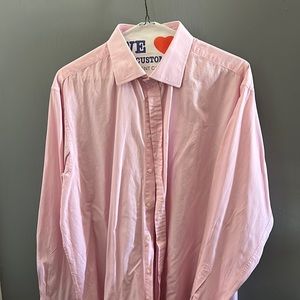 Thomas Pink color Pink shirt size 17 1/2 37
